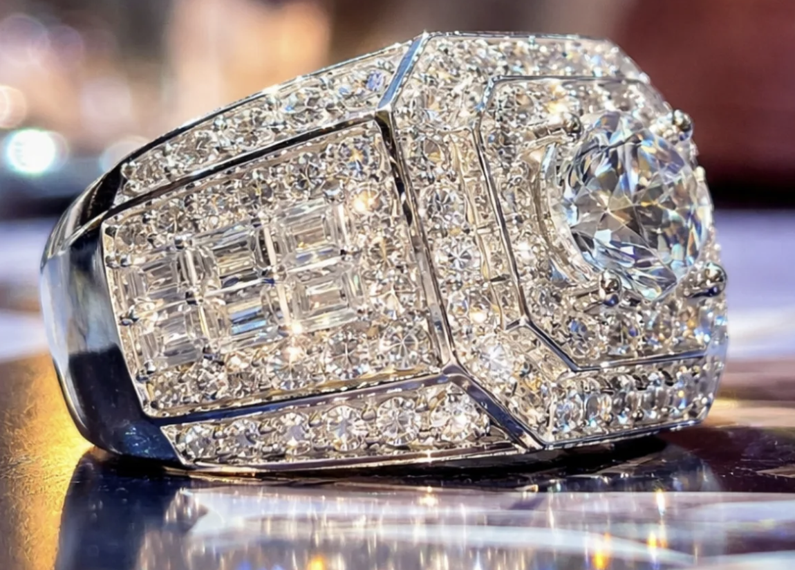 2.03 carat diamond ring (18k gold | vintage design)
