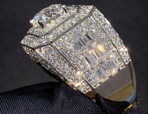2.03 carat diamond ring (18k gold | vintage design)