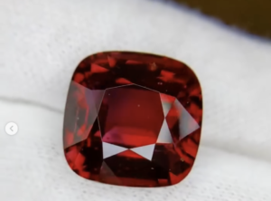 20.00 carat natural ruby (cushion cut | madagascar | grs certified)