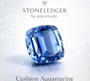19.85 carat cushion aquamarine (grs certified)